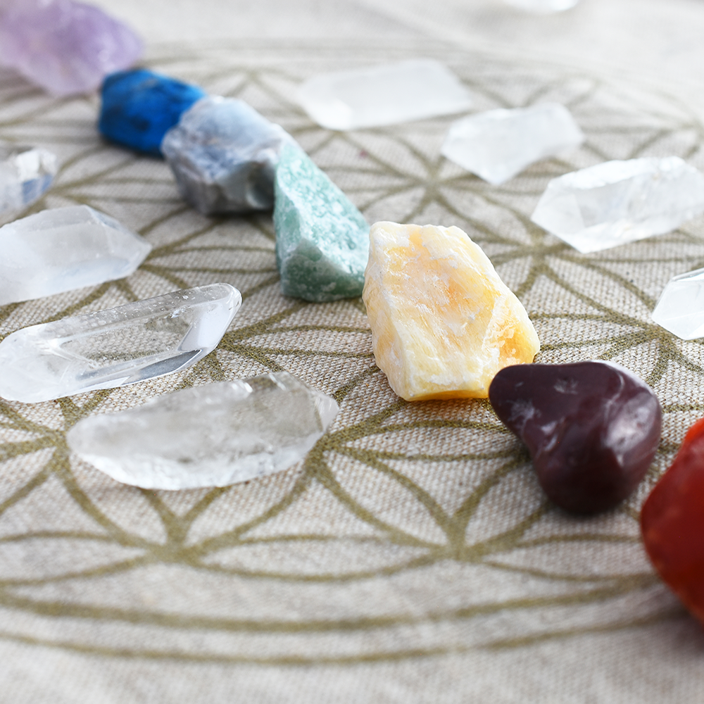 chakra healing crystals for distance reiki healing session